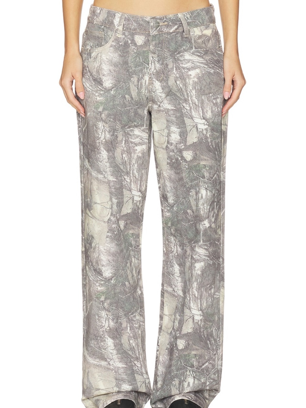 Lottie Camo Jean - revolve